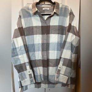 Madewell women’s cotton flannel - size L